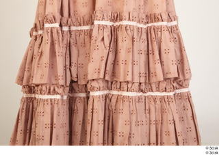  Photos Woman in Historical Dress 11 19th century Historical lower body pink dress skirt 0001.jpg